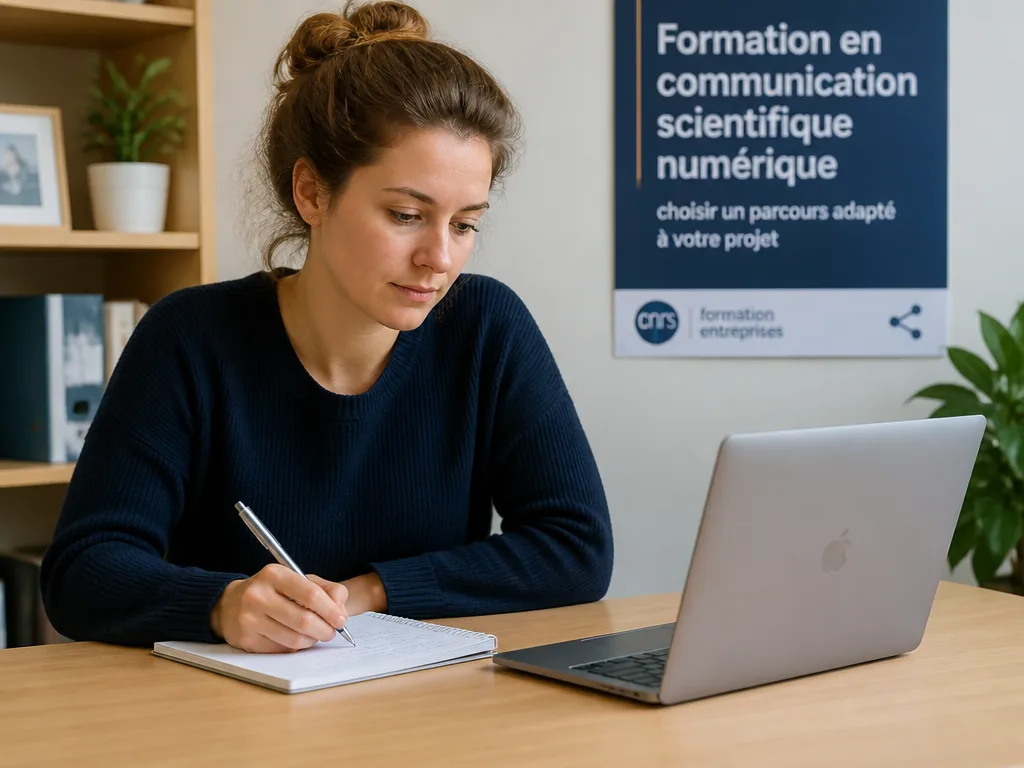 Formation en communication scientifique numérique : choisir un parcours adapté à votre projet