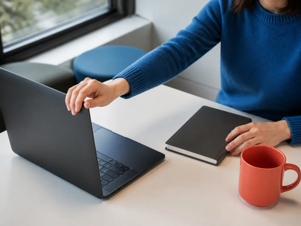 Étudiant sur l'ENT UBS, accédant aux services en ligne de l'université